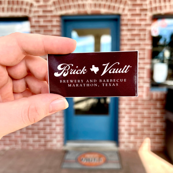 Brick Vault Sticker