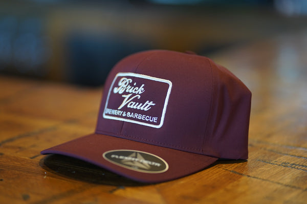 Brick Vault Hat, Maroon